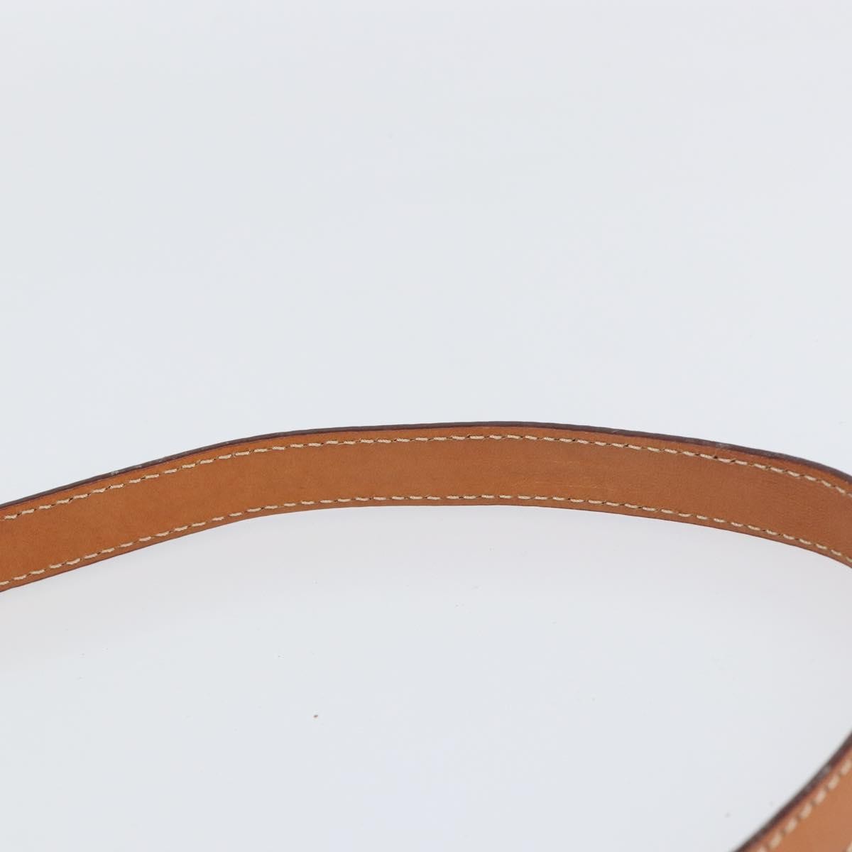 Celine Vintage Macadam Handbag Canvas and Leather, BEIGE, CANVAS, Handbag
