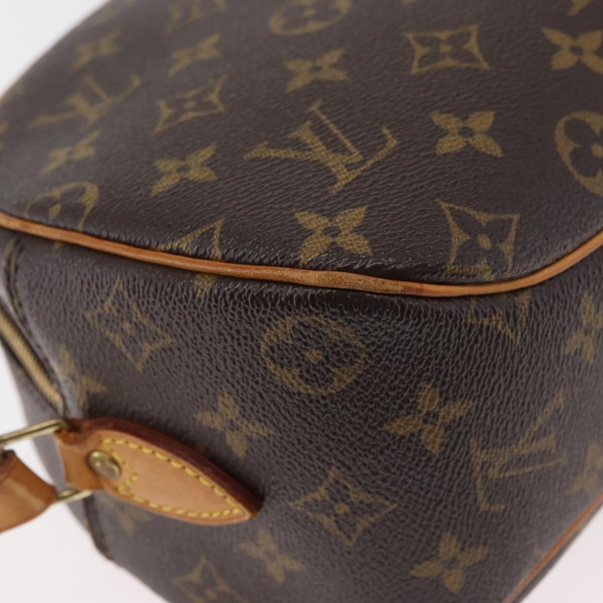 Louis Vuitton Blois Handbag Monogram Canvas, Brown, Canvas, Shoulder Bag