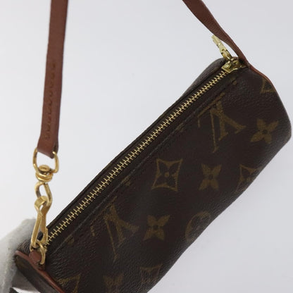 Louis Vuitton Papillon Pochette Monogram Canvas, BROWN, CANVAS, Handbag