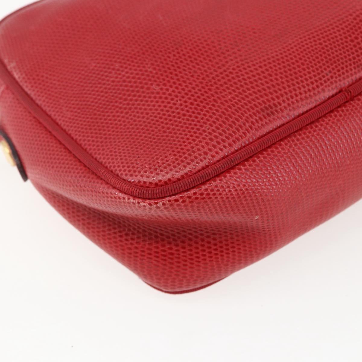 Salvatore Ferragamo Vara Bow camera Shoulder Bag Leather, RED, LEATHER, Shoulder bag