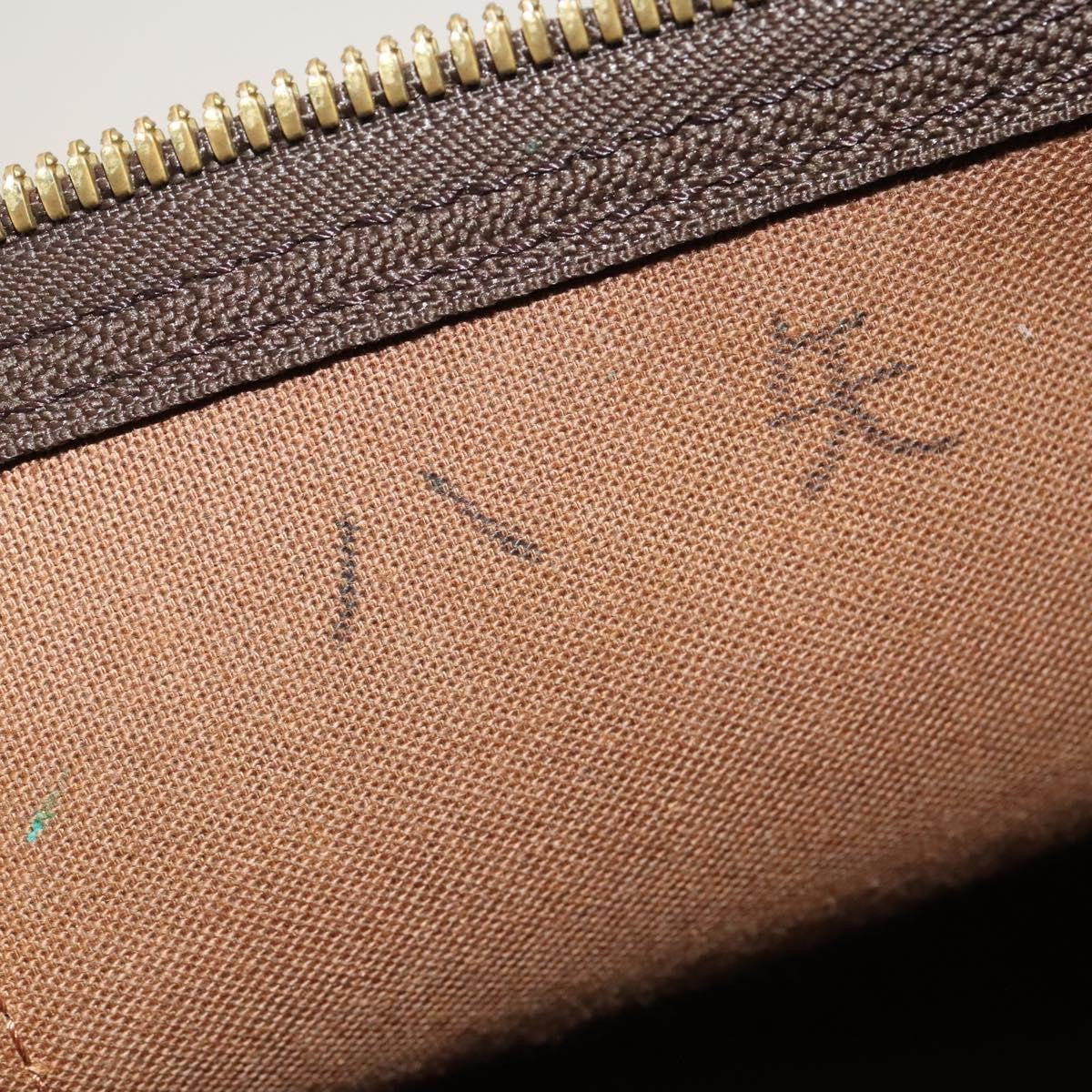 Louis Vuitton Keepall Bag Monogram Canvas, BROWN, CANVAS, Travel bag