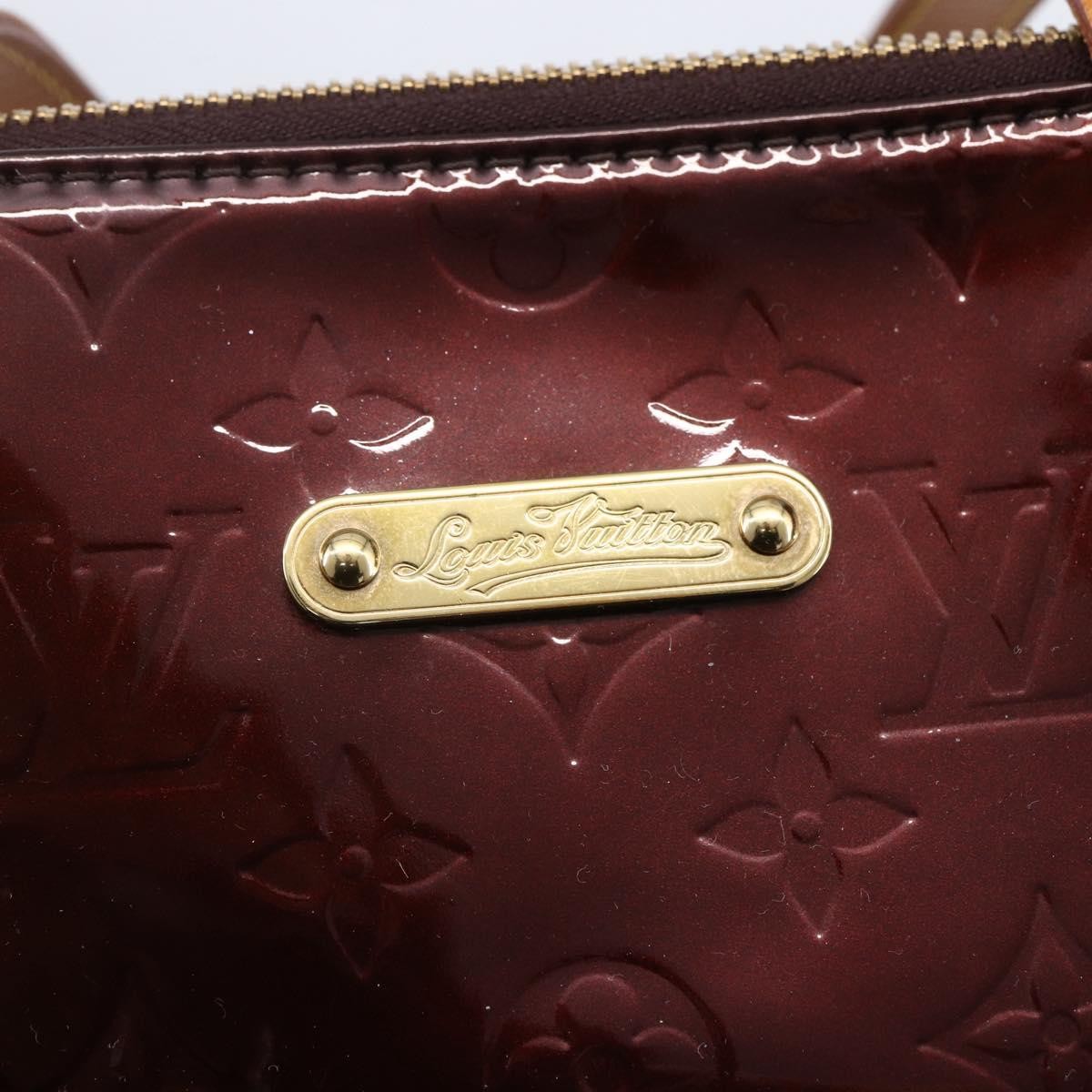 Louis Vuitton Bellevue Handbag Monogram Vernis, PURPLE, PATENT_LEATHER, Tote bag