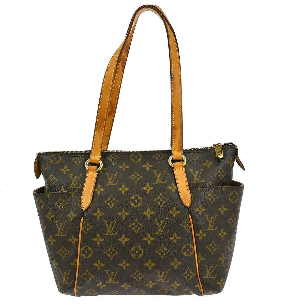 Louis Vuitton Totally Handbag Monogram Canvas, BROWN, CANVAS, Tote bag