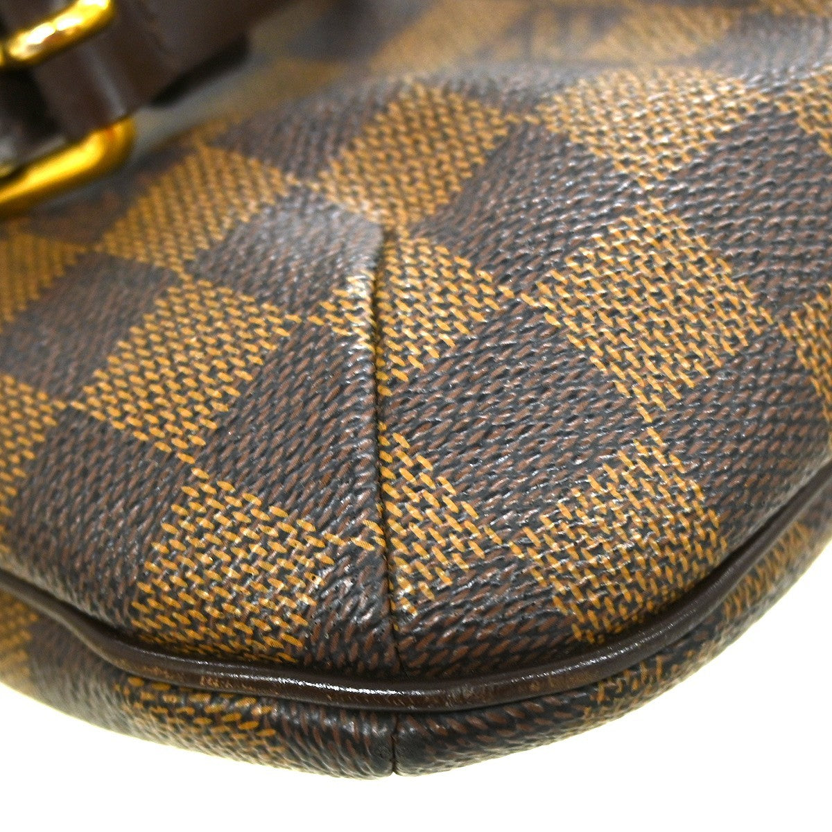 Louis Vuitton Bloomsbury Handbag Damier, Brown, Canvas, Shoulder Bag