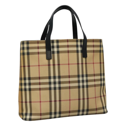 Burberry Nova Check Tote canvas check pattern, BEIGE, CANVAS, Tote bag