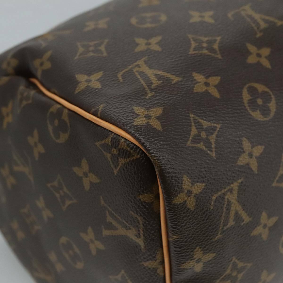 Louis Vuitton Speedy Handbag Limited Edition V Monogram Canvas, BROWN, CANVAS, Handbag
