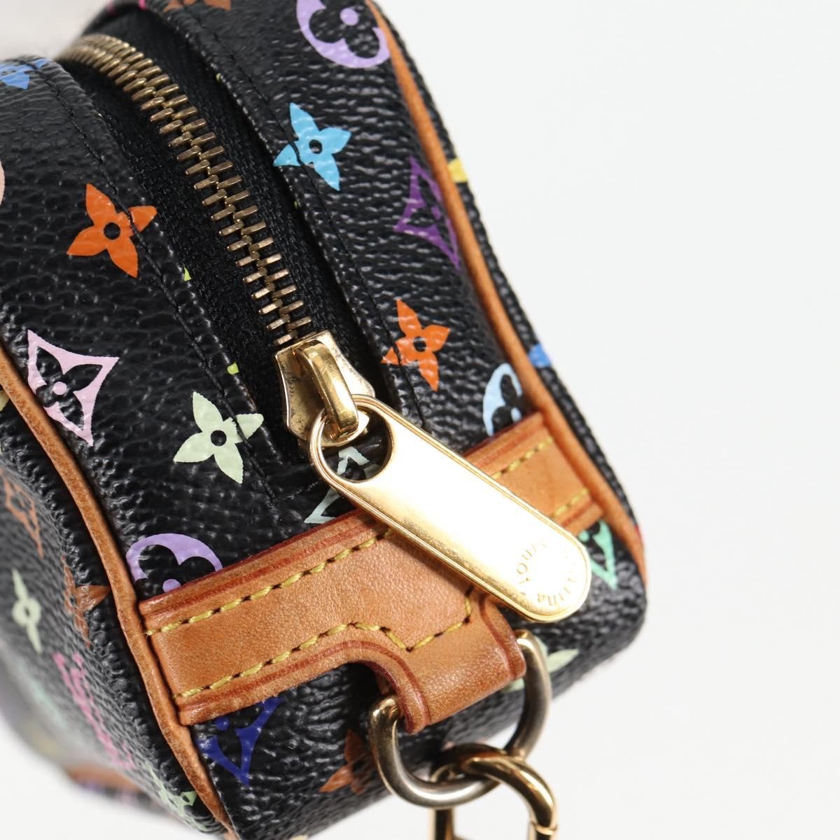 Louis Vuitton Wapity Trousse Pouch Monogram Multicolor, BLACK, CANVAS, Clutche & pouche