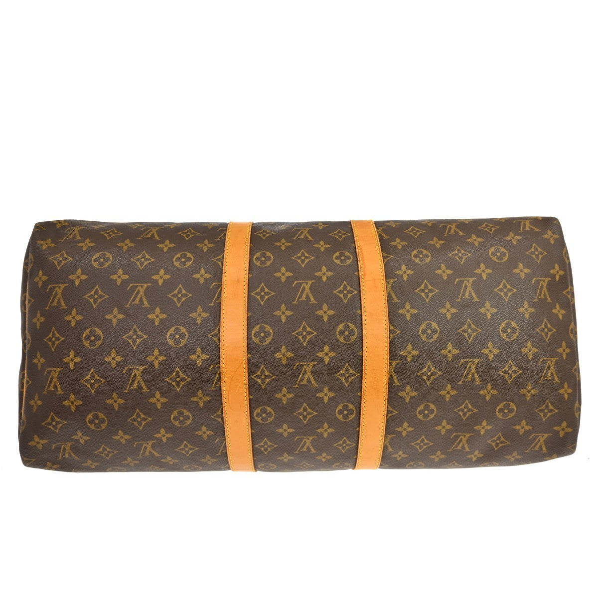 Louis Vuitton Keepall Bag Monogram Canvas, Brown, Canvas, Travel Bag