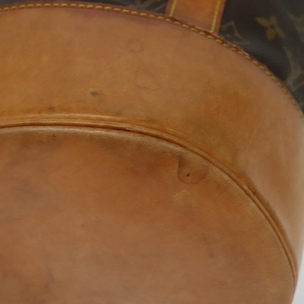 Louis Vuitton Randonnee Backpack Monogram Canvas, BROWN, CANVAS, Shoulder bag