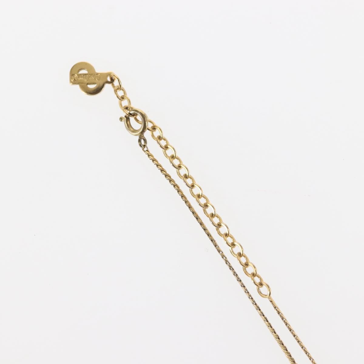 Christian Dior CD Logo necklace Metal, GOLD, METAL, Necklace