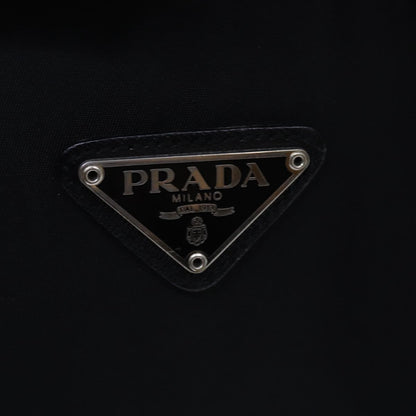Prada Double Front Pocket Backpack Tessuto, BLACK, NYLON, Backpack