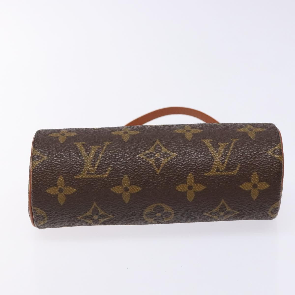 Louis Vuitton Papillon Pochette Monogram Canvas, BROWN, CANVAS, Handbag