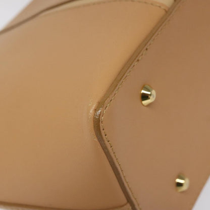 Burberry Vintage Handbag Leather, BEIGE, LEATHER, Handbag