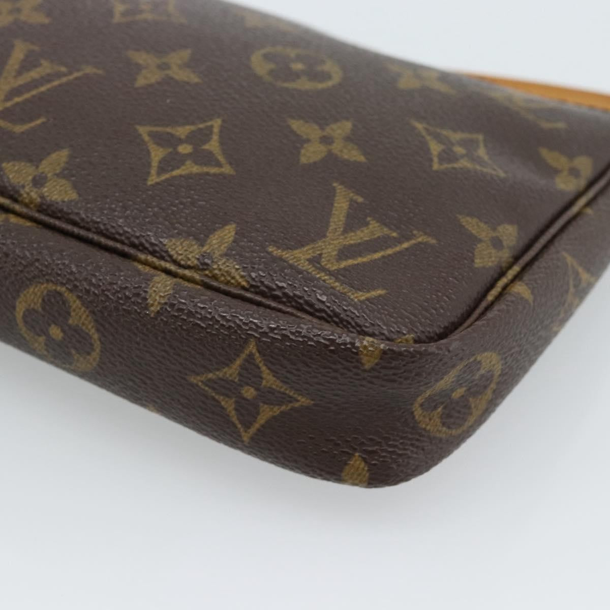 Louis Vuitton Pochette Accessoires NM Monogram Canvas, Brown, Canvas, Clutch