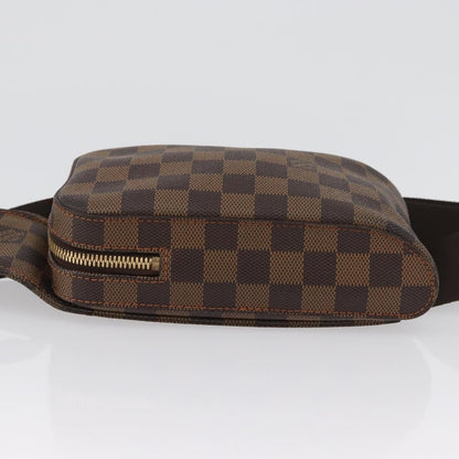 Louis Vuitton Geronimos Waist Bag Damier, BROWN, CANVAS, Shoulder bag
