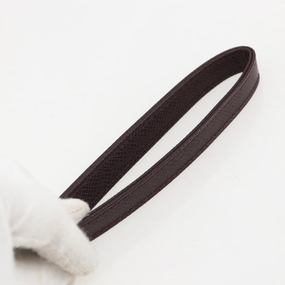 Louis Vuitton Pochette Baikal Clutch Taiga Leather, BROWN, LEATHER, Clutche & pouche