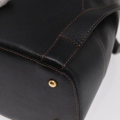 Loewe Anton Backpack Leather, Black, Leather, Backpack