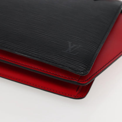 Louis Vuitton Varenne Handbag Epi Leather, BLACK, LEATHER, Handbag