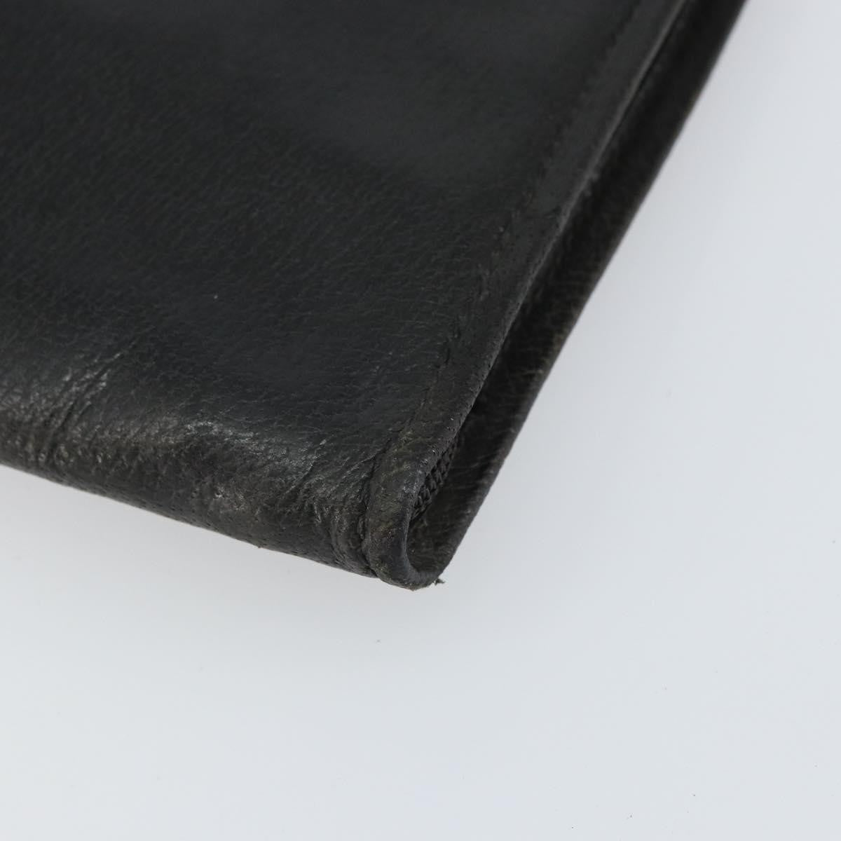 Gucci Vintage clutch Bag Leather, BLACK, LEATHER, Clutche & pouche