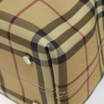 Burberry Nova Check Tote canvas check pattern, BEIGE, CANVAS, Tote bag