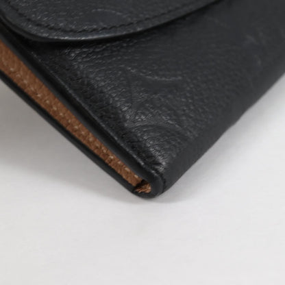 Louis Vuitton Portefeuille Sarah Wallet Monogram Empreinte, BLACK, LEATHER, Wallets