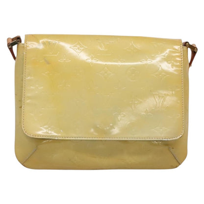 Louis Vuitton Thompson Street Handbag Monogram Vernis, BEIGE, PATENT_LEATHER, Shoulder bag