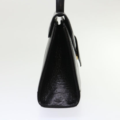 Givenchy Vintage Handbag Leather, BLACK, LEATHER, Handbag