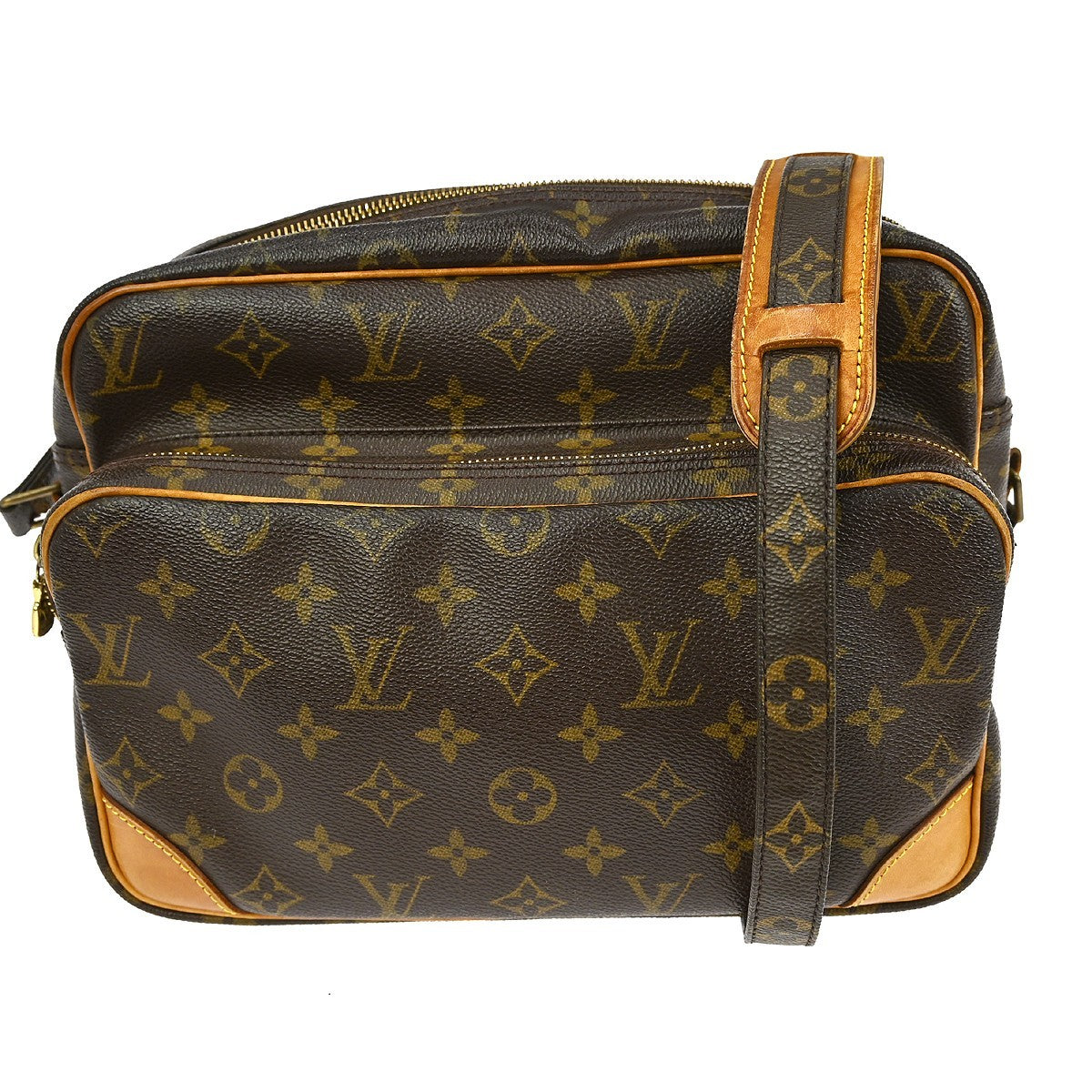 Louis Vuitton Nil Messenger Bag Monogram Canvas, Brown, Canvas, Crossbody Bag