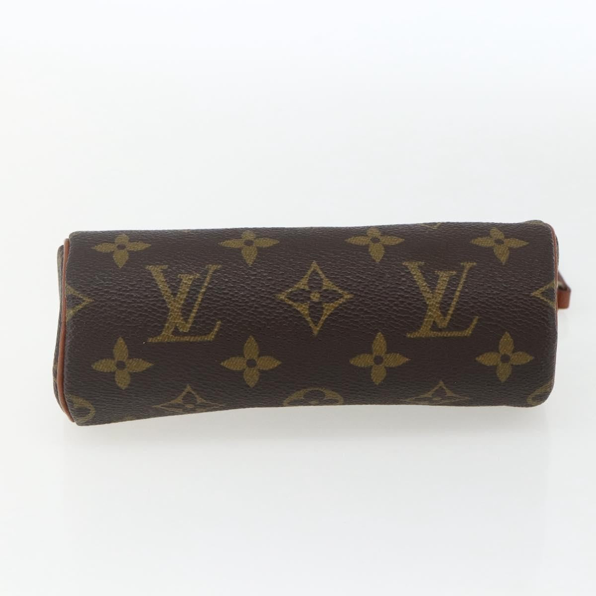 Louis Vuitton Papillon Pochette Monogram Canvas, BROWN, CANVAS, Clutche & pouche