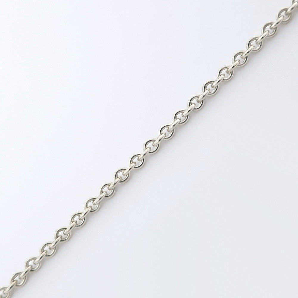 Tiffany & Co. Elsa Peretti Open Heart Pendant Necklace Sterling Silver, SILVER, SILVER, Necklace