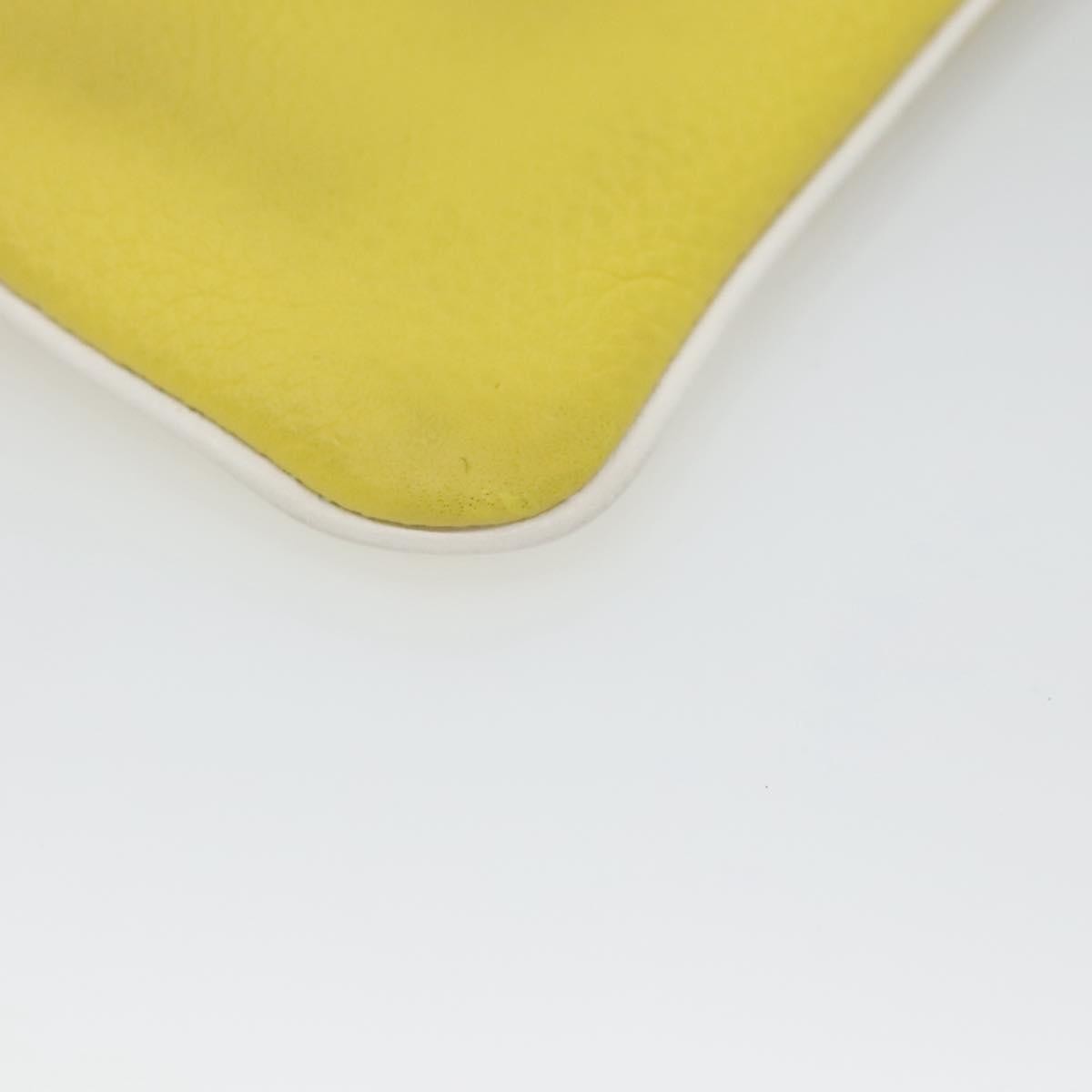 Louis Vuitton Pochette Clés Everyday LV leather, YELLOW, LEATHER, Wallets