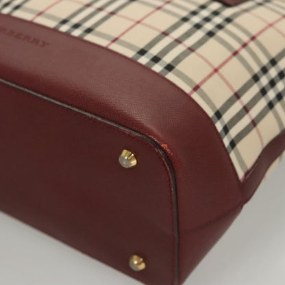 Burberry Nova Check Tote canvas check pattern, BEIGE, CANVAS, Tote bag