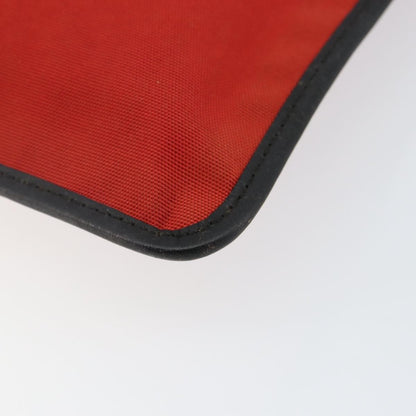 Gucci Front Pocket Messenger Nylon, RED, NYLON, Shoulder bag