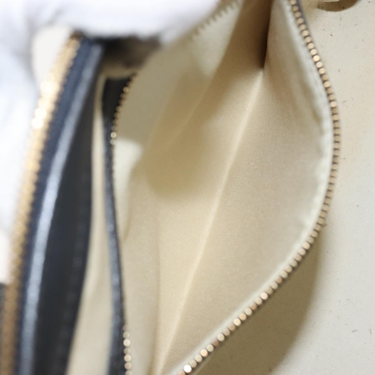 Louis Vuitton Josephine Handbag Mini Lin, BLUE, CANVAS, Handbag