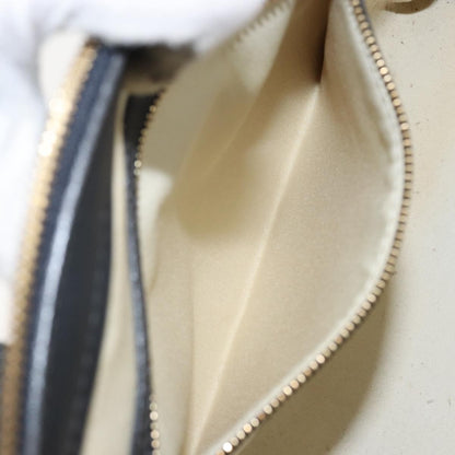 Louis Vuitton Josephine Handbag Mini Lin, BLUE, CANVAS, Handbag