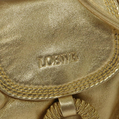 Loewe Vintage Crossbody Leather, GOLD, LEATHER, Shoulder bag