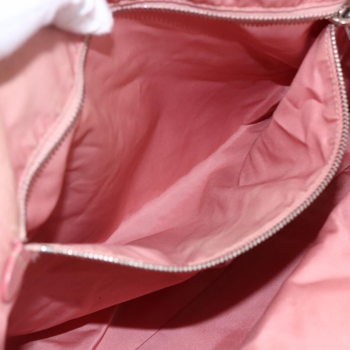 Prada Vintage Tote Tessuto, PINK, NYLON, Tote bag