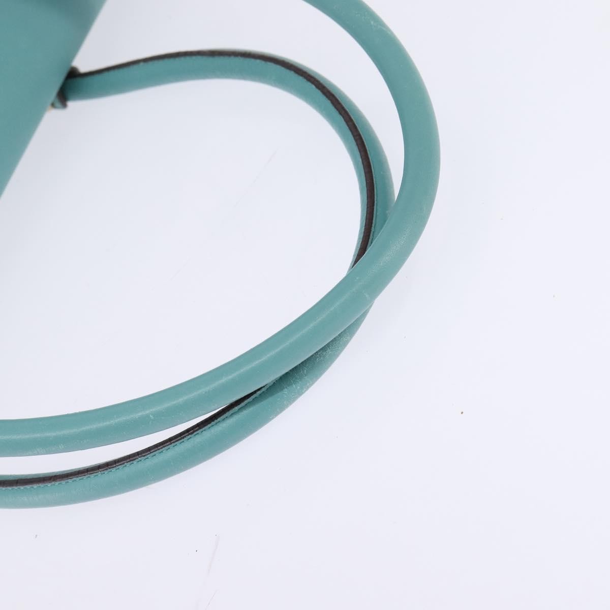 Salvatore Ferragamo Virna Satchel Leather, BLUE, LEATHER, Handbag