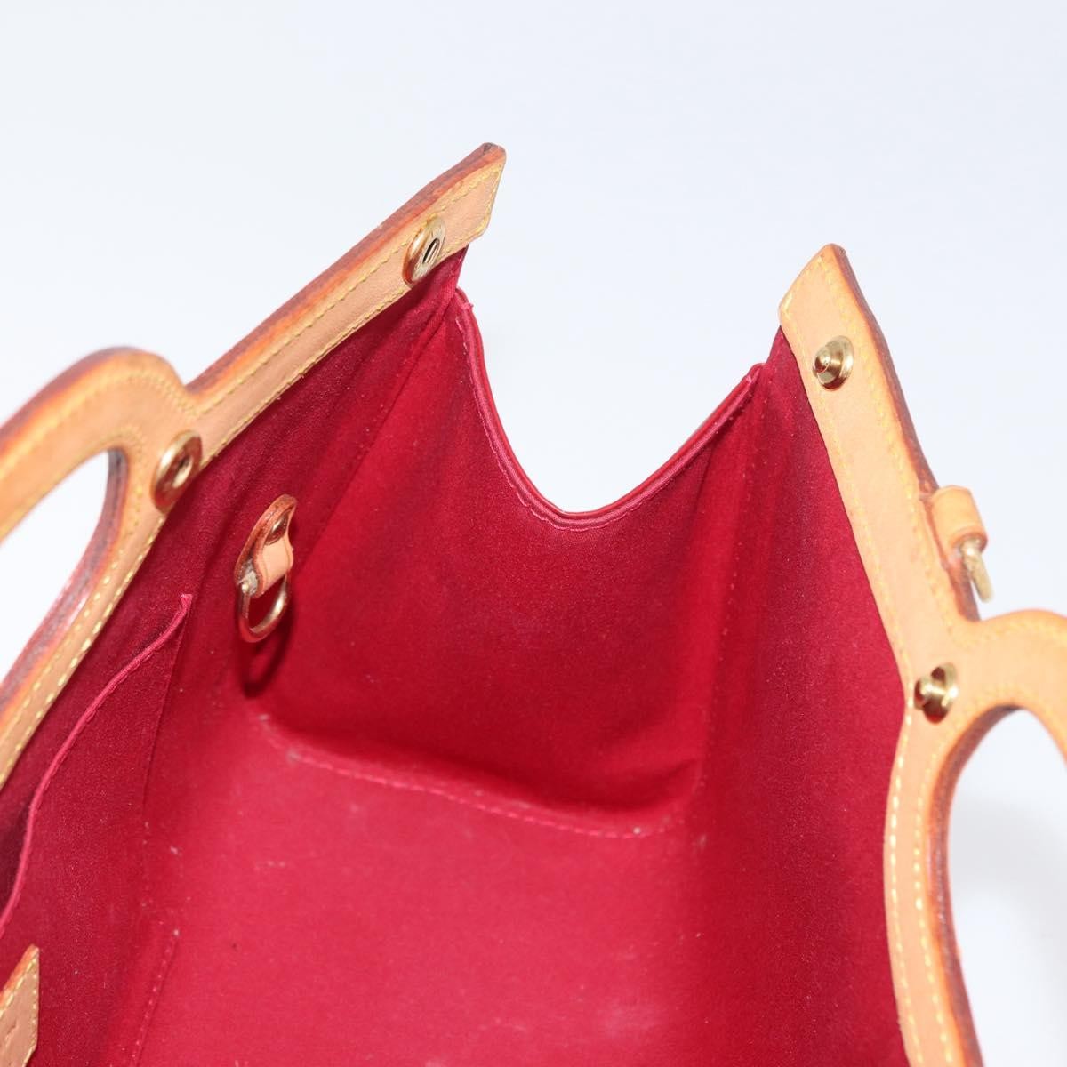 Louis Vuitton Roxbury Drive Handbag Monogram Vernis, RED, PATENT_LEATHER, Handbag