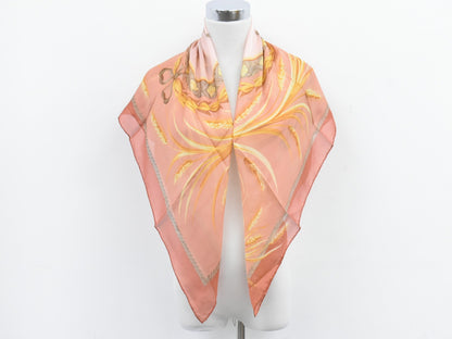 Christian Dior CD Scarf Silk, PINK, SILK, Scarve & shawl