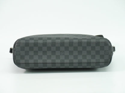 Louis Vuitton Mick Messenger Bag Damier Graphite, BLACK, CANVAS, Shoulder bag