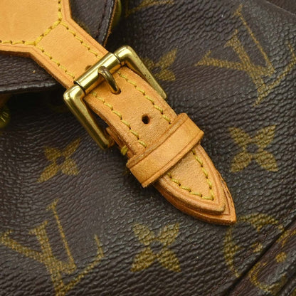Louis Vuitton Vintage Montsouris Backpack Monogram Canvas, Brown, Canvas, Backpack
