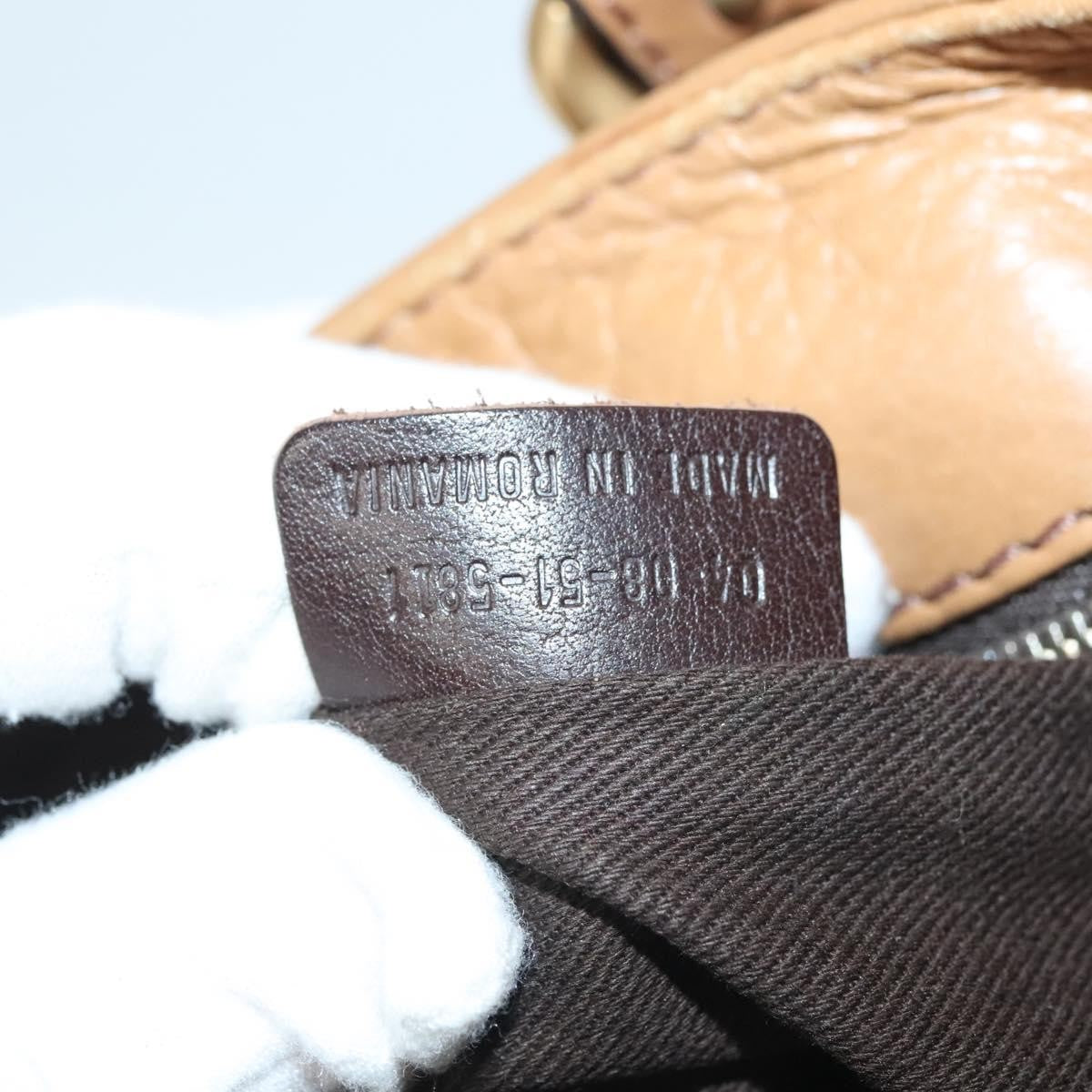 Chloe Paddington Lock Handbag Leather, BROWN, LEATHER, Handbag