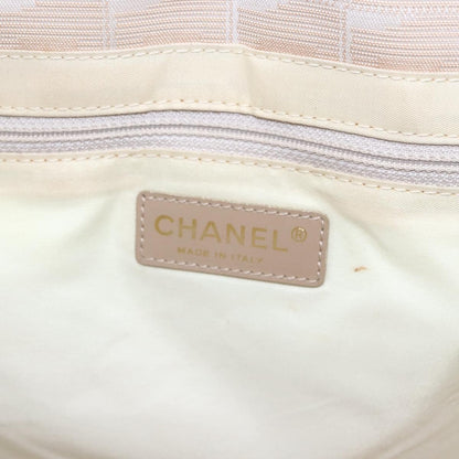 Chanel Travel Line Tote Nylon, BEIGE, NYLON, Tote bag