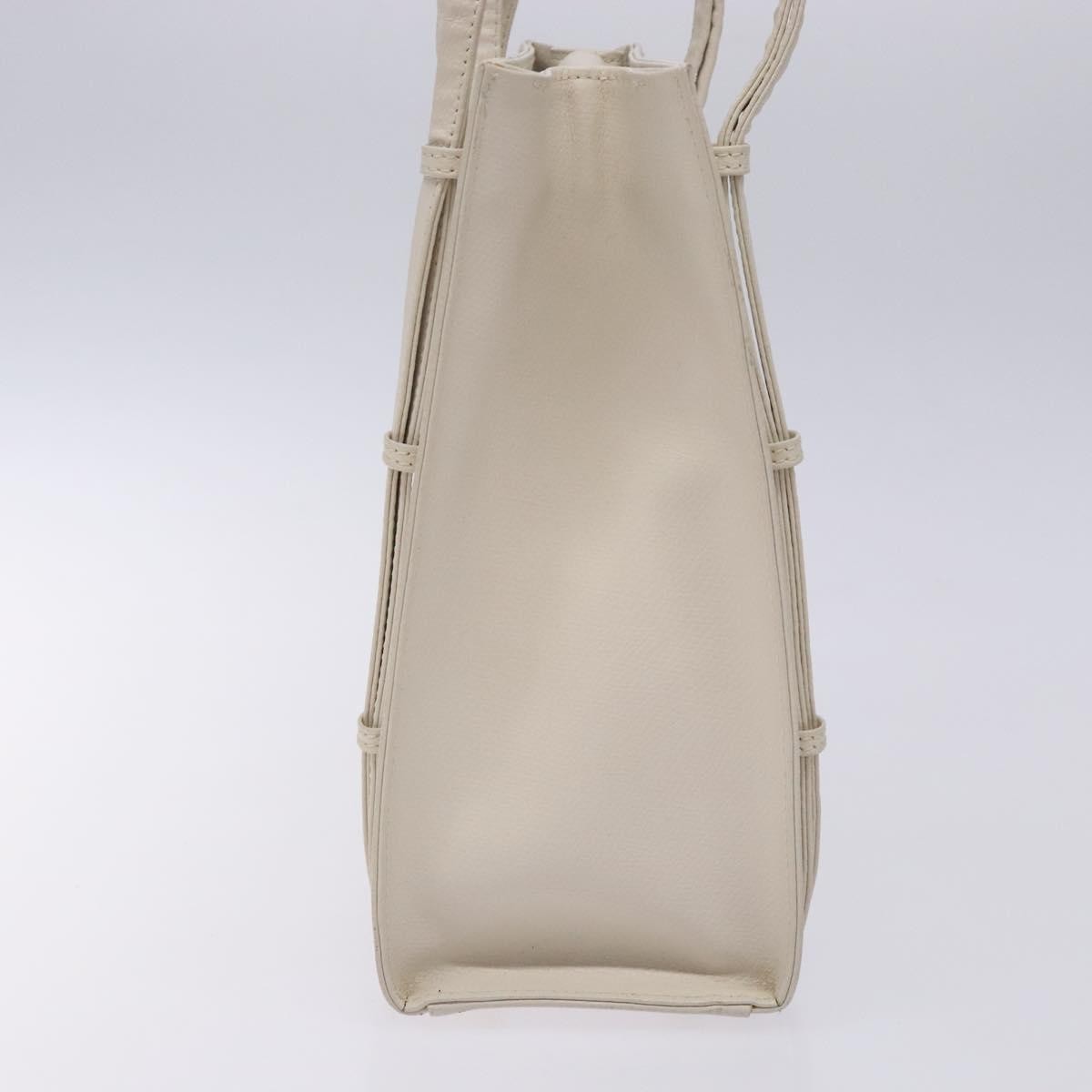 MCM Vintage Shoulder Bag Leather, WHITE, LEATHER, Shoulder bag