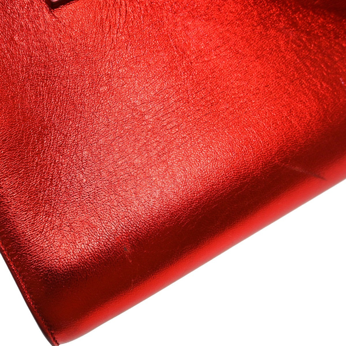 Saint Laurent Sac de Jour Bag Leather, Red, Leather, Handbag