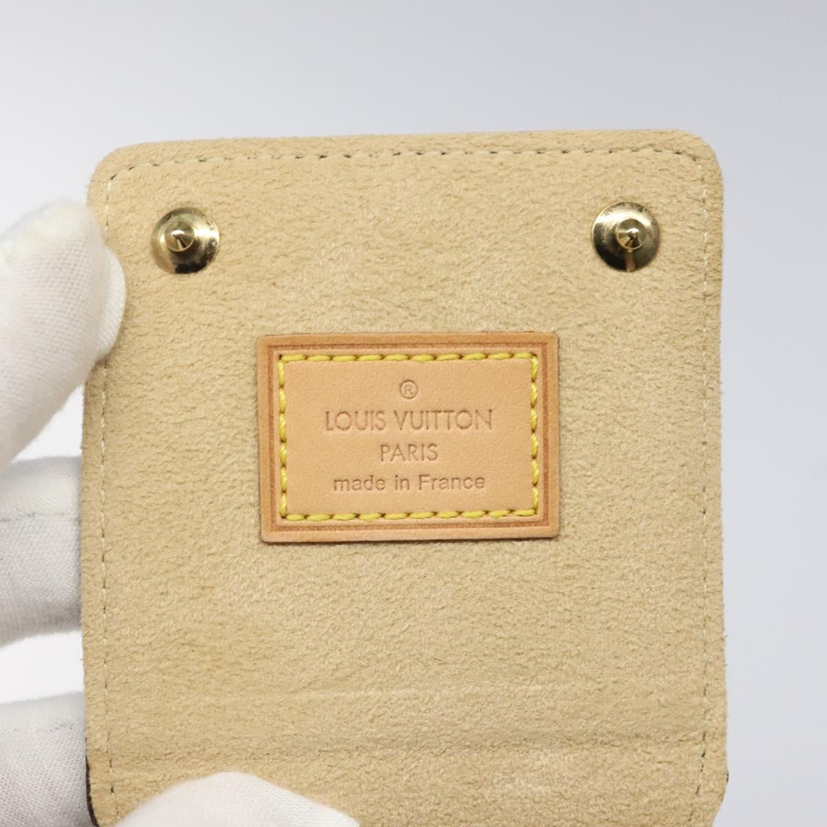 Louis Vuitton Boîte à bijoux Monogram Canvas, BROWN, CANVAS, Jewelry set