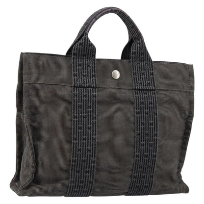 Hermes Fourre-tout Herline Fourre-tout Herline, GRAY, CANVAS, Tote bag