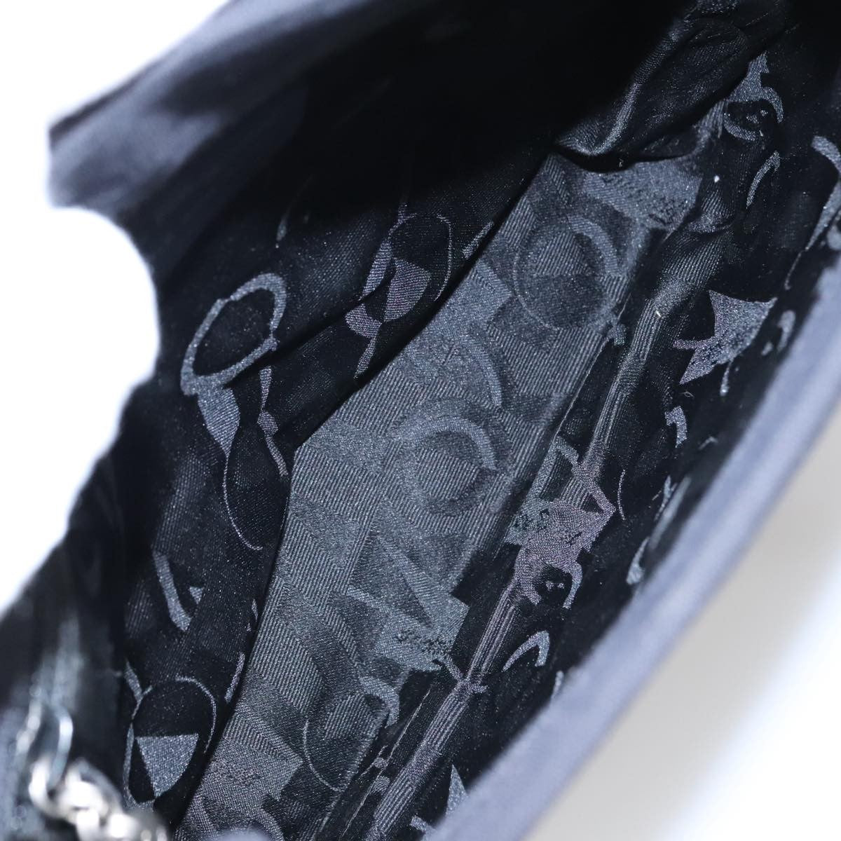 Salvatore Ferragamo Vala Shoulder Bag Canvas, BLACK, CANVAS, Shoulder bag