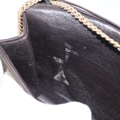 Christian Dior Vintage Trotter Shoulder Bag Canvas, BEIGE, CANVAS, Shoulder bag